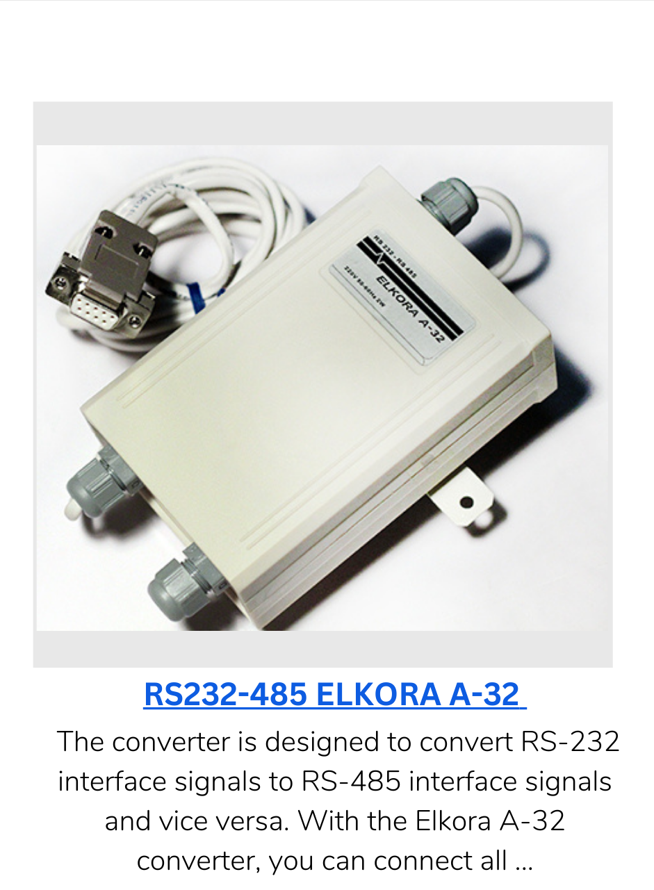 RS232-485 ELKORA A-32